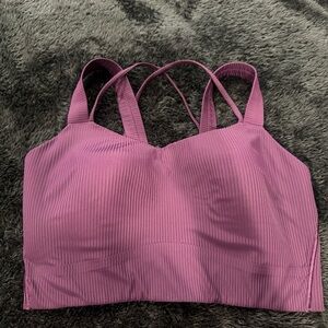 Lululemon Athletica Deep Maroon Sports Bra